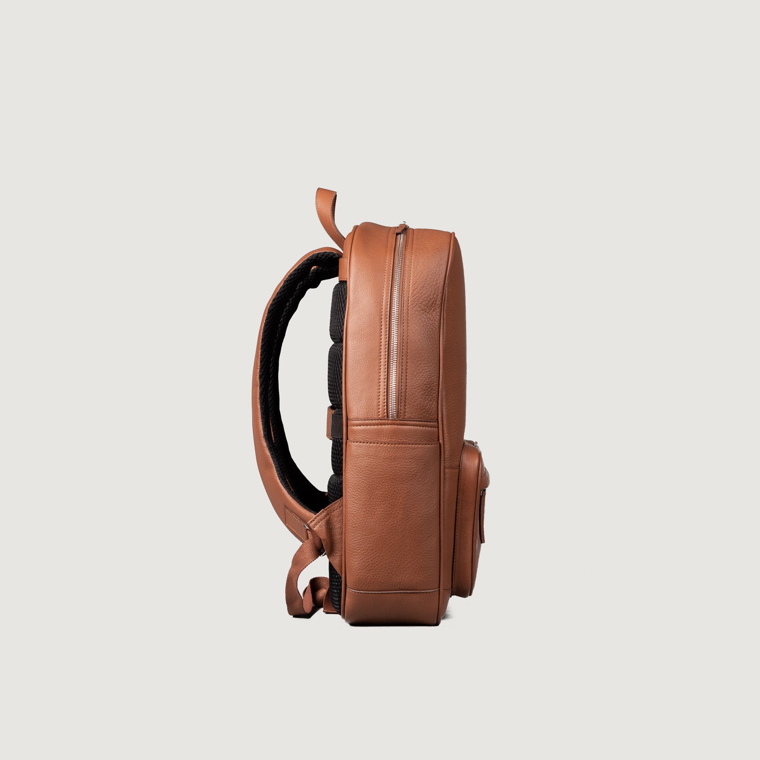 Brown Leather Backpack