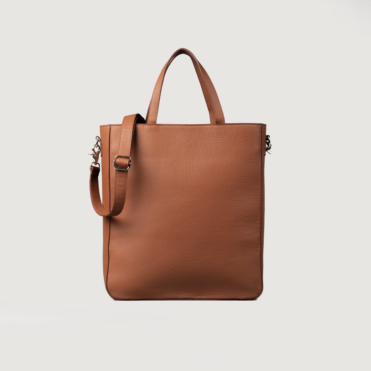 Brown Leather Tote Bag