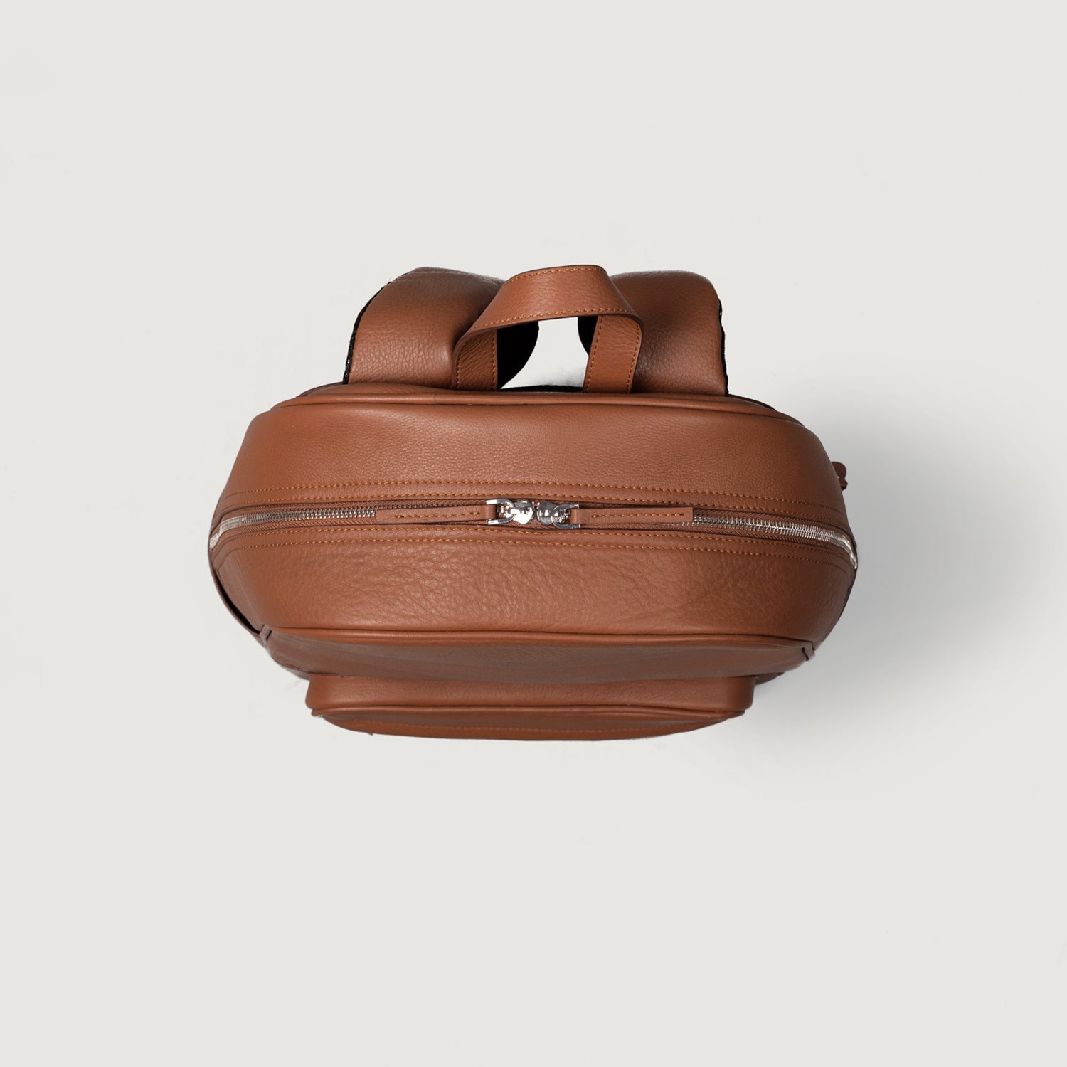 Brown Leather Backpack