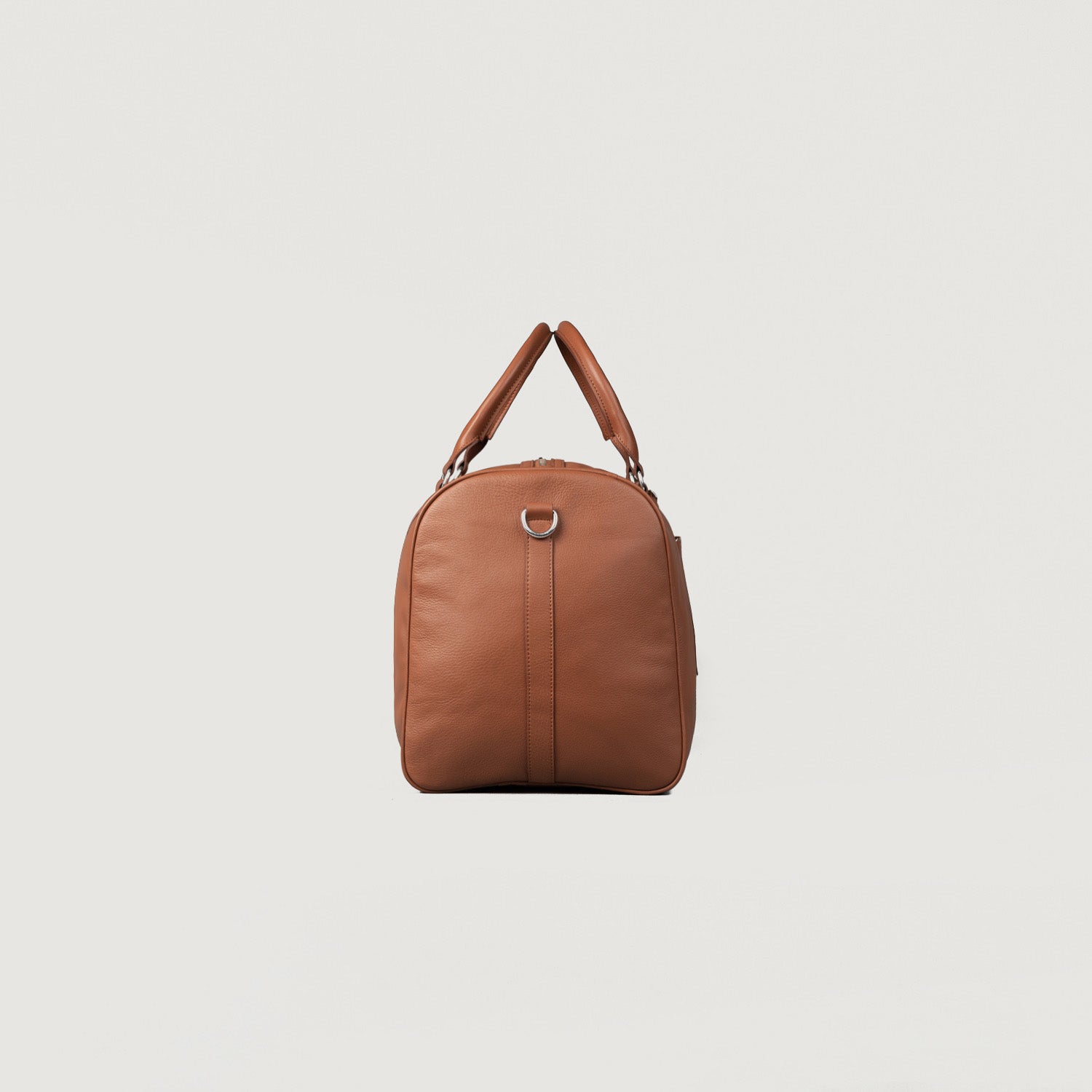 Brown Leather Traveling Bag