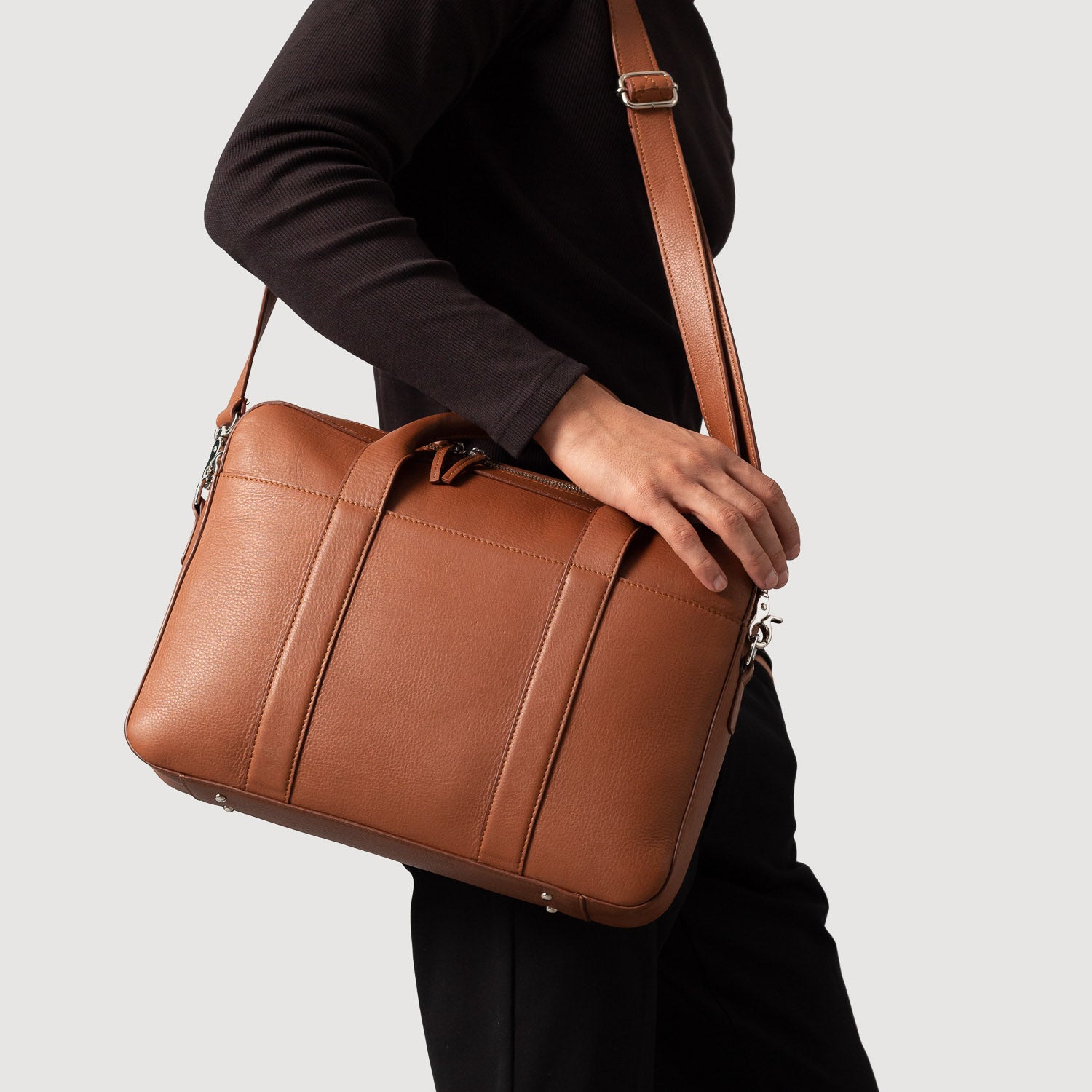 Brown Leather Briefcase Bags