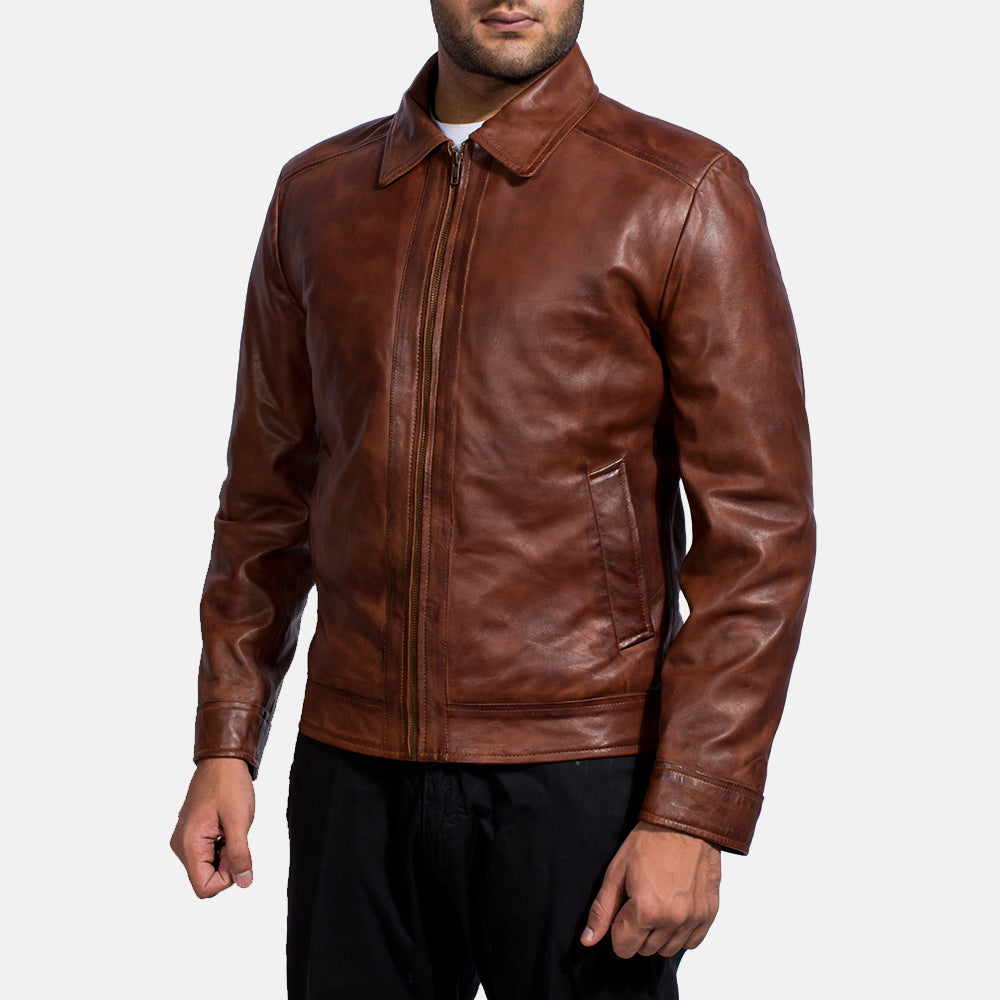 Inferno Leather Biker Jacket