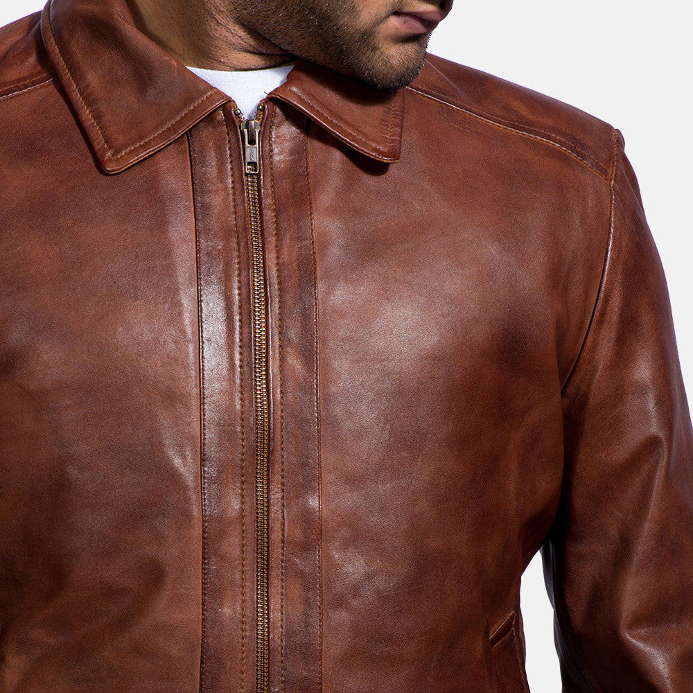 Inferno Leather Biker Jacket