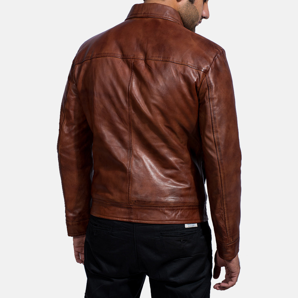 Inferno Leather Biker Jacket
