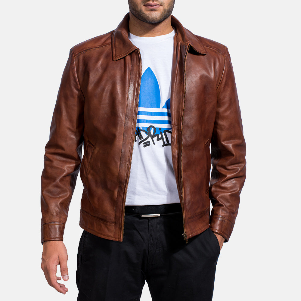 Inferno Leather Biker Jacket