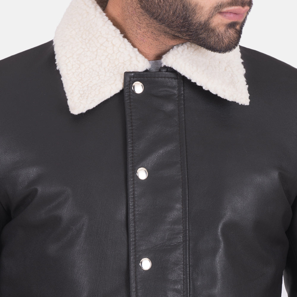 Snow Cole Shearling Leather Jacket