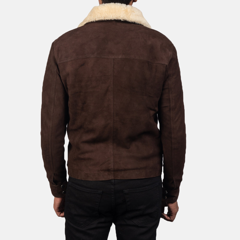 Coffner Shearling Fur Jacket Suede