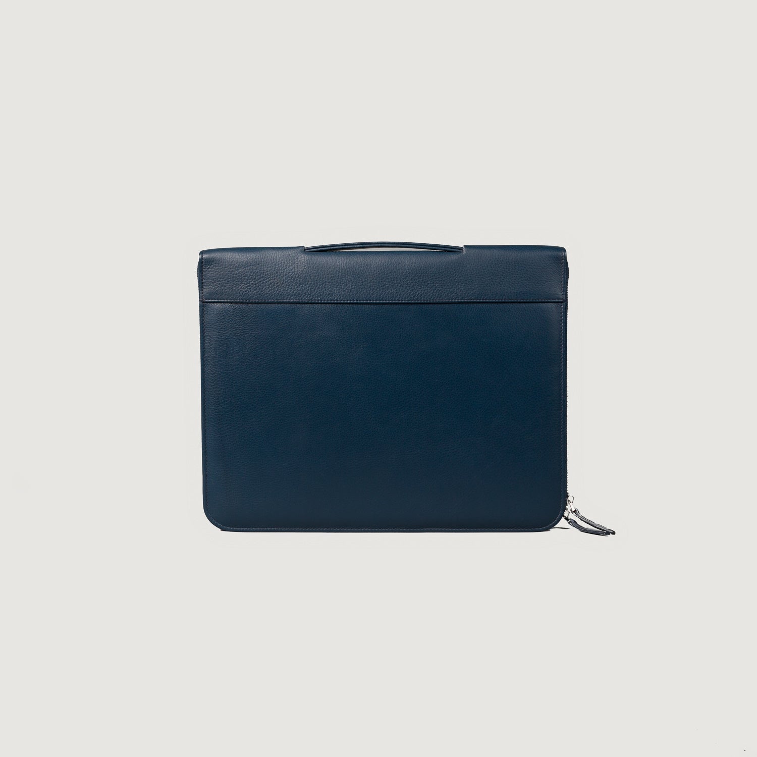 Blue Leather Folio Organizer