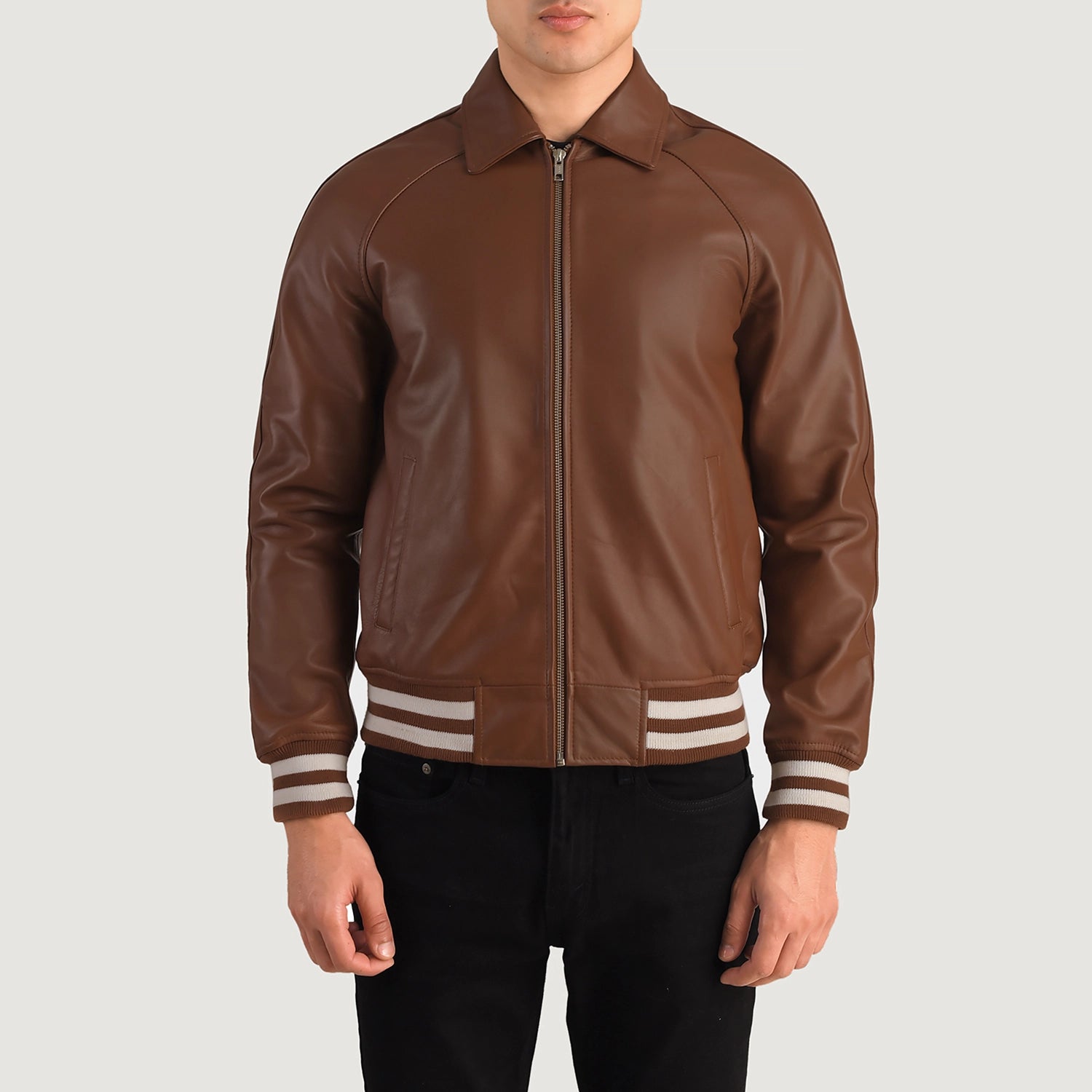Walton Leather Varsity Jacket