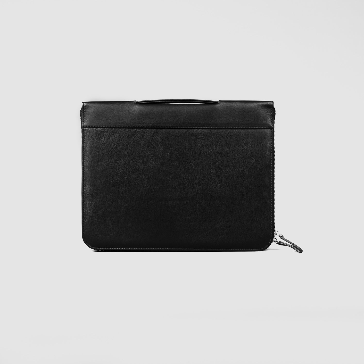 Black Leather Folio Organizer