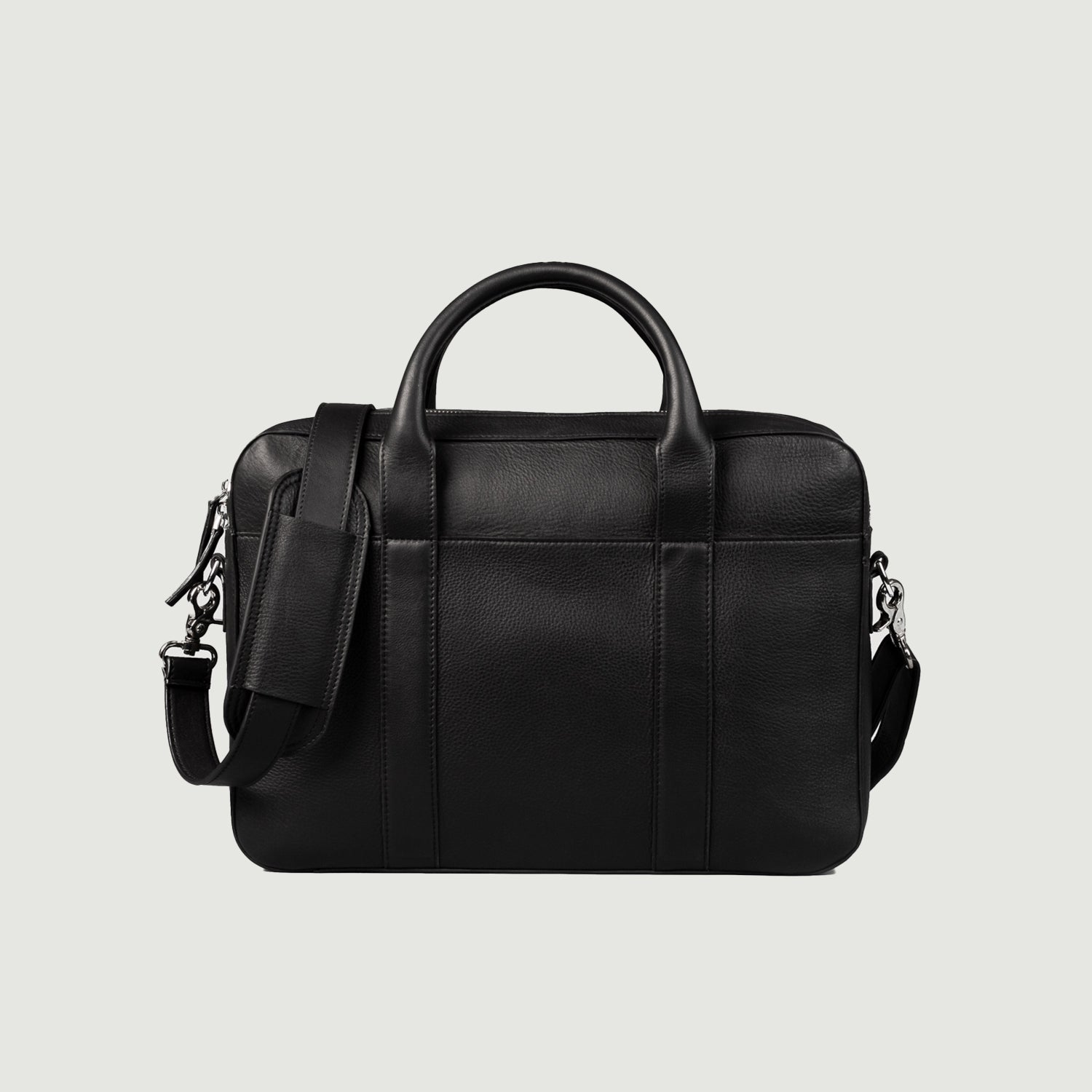 Black Leather Briefcase Bags