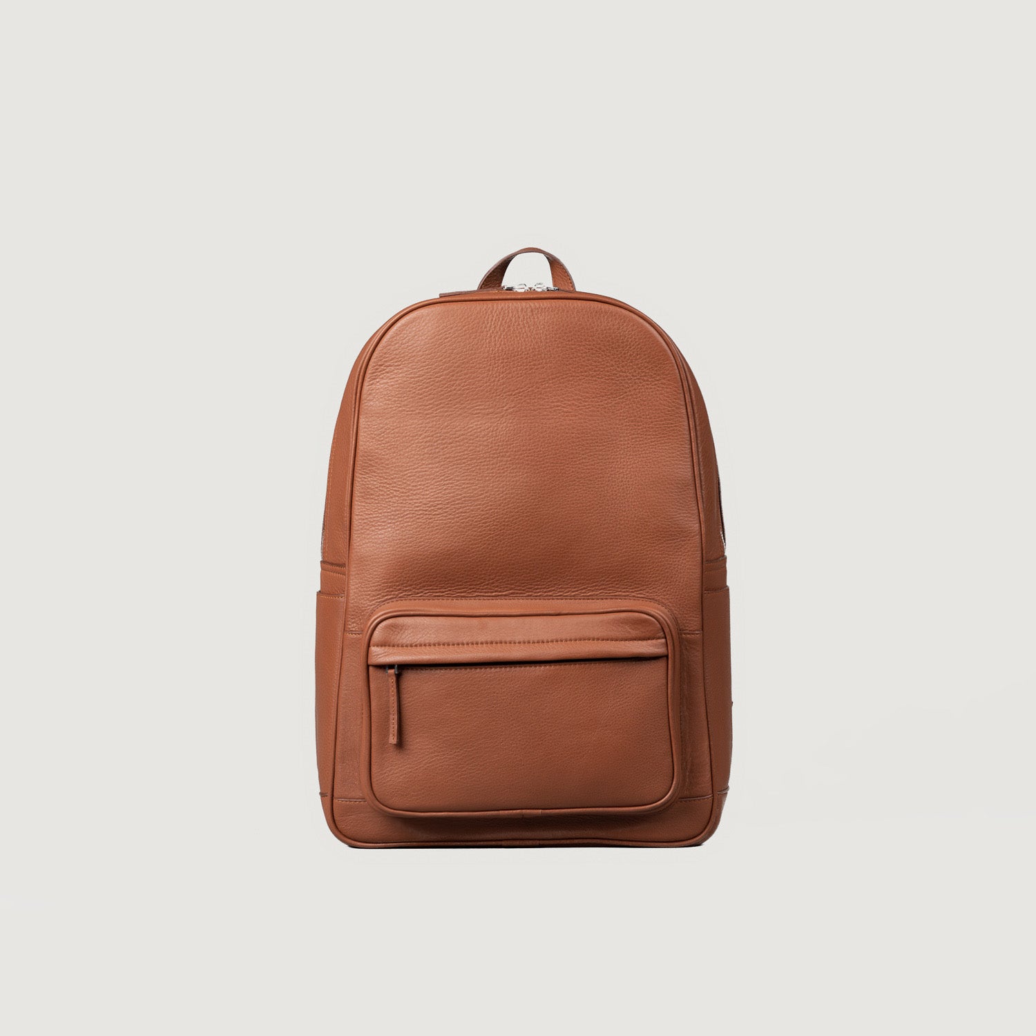 Brown Leather Backpack