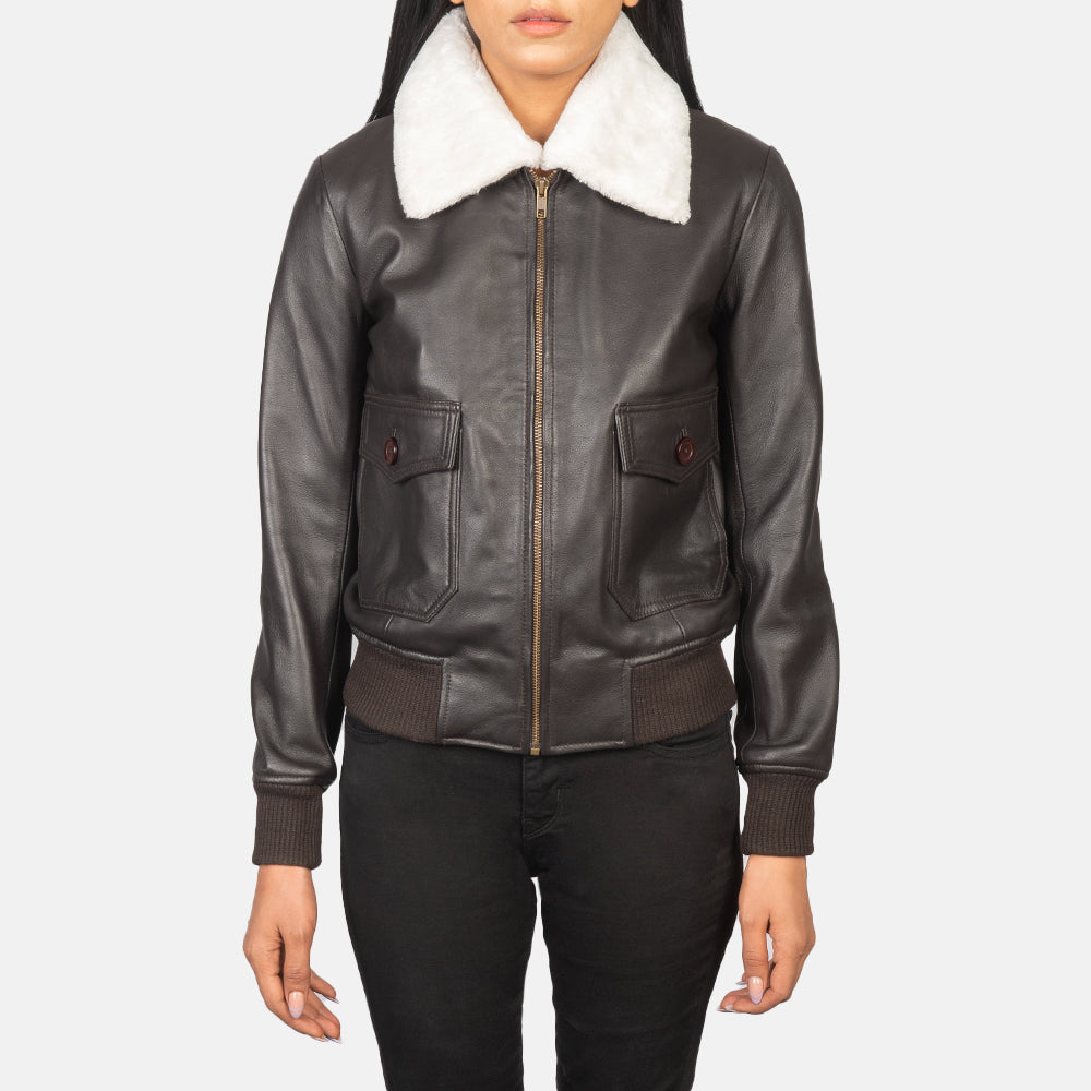 Stella G-1 Leather Bomber Jacket