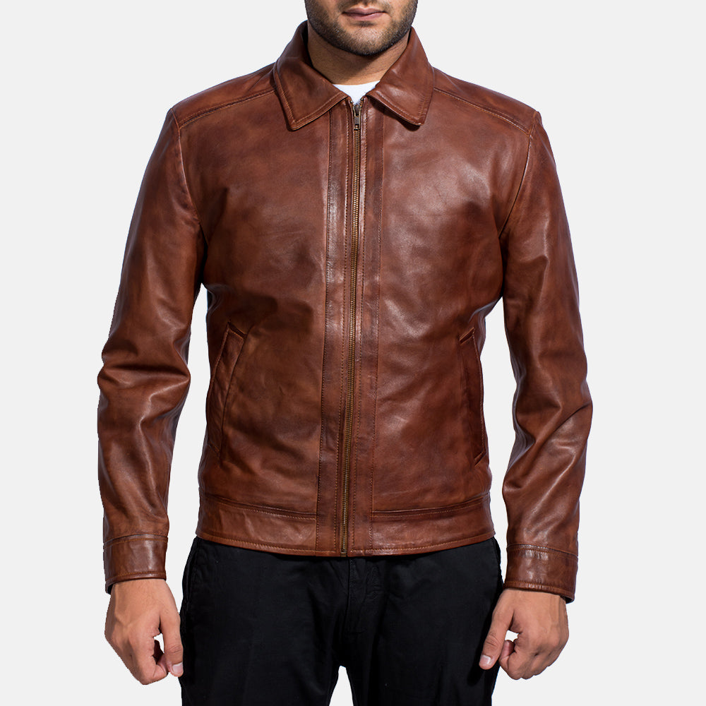 Inferno Leather Biker Jacket