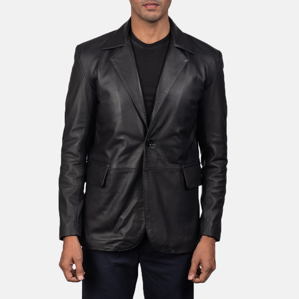 Daron Leather Blazer