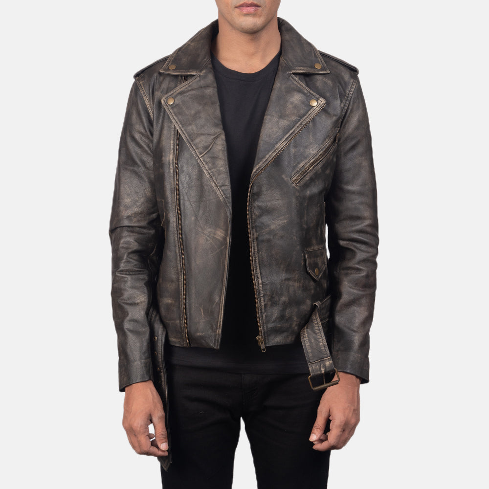 Allaric Alley Leather Biker Jacket