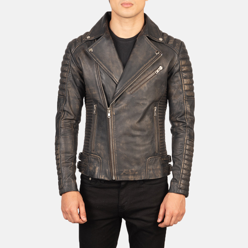 Armand Leather Biker Jacket