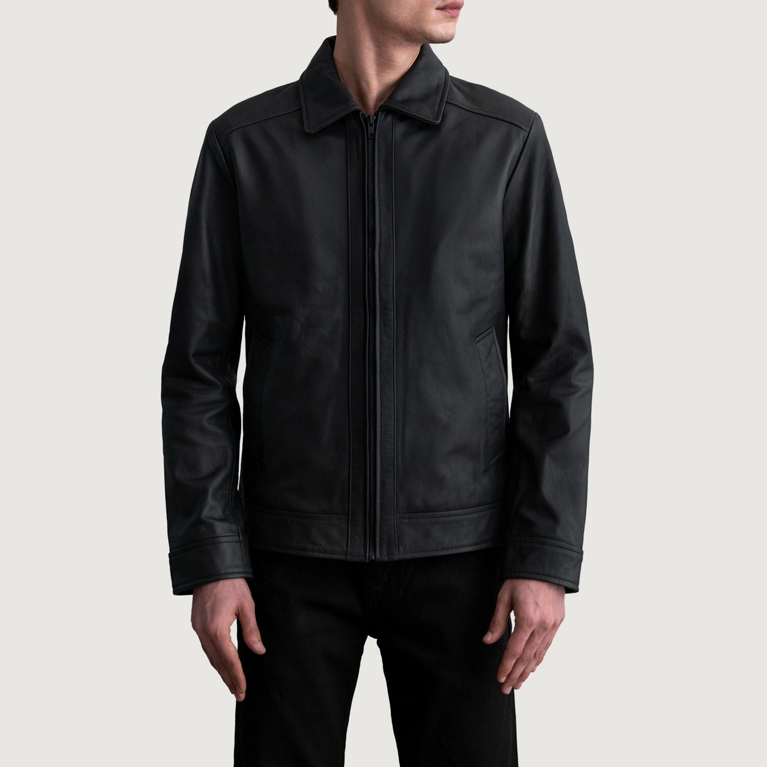 Inferno Leather Biker Jacket