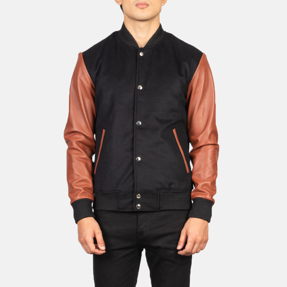 Vaxton Hybrid Varsity Jacket
