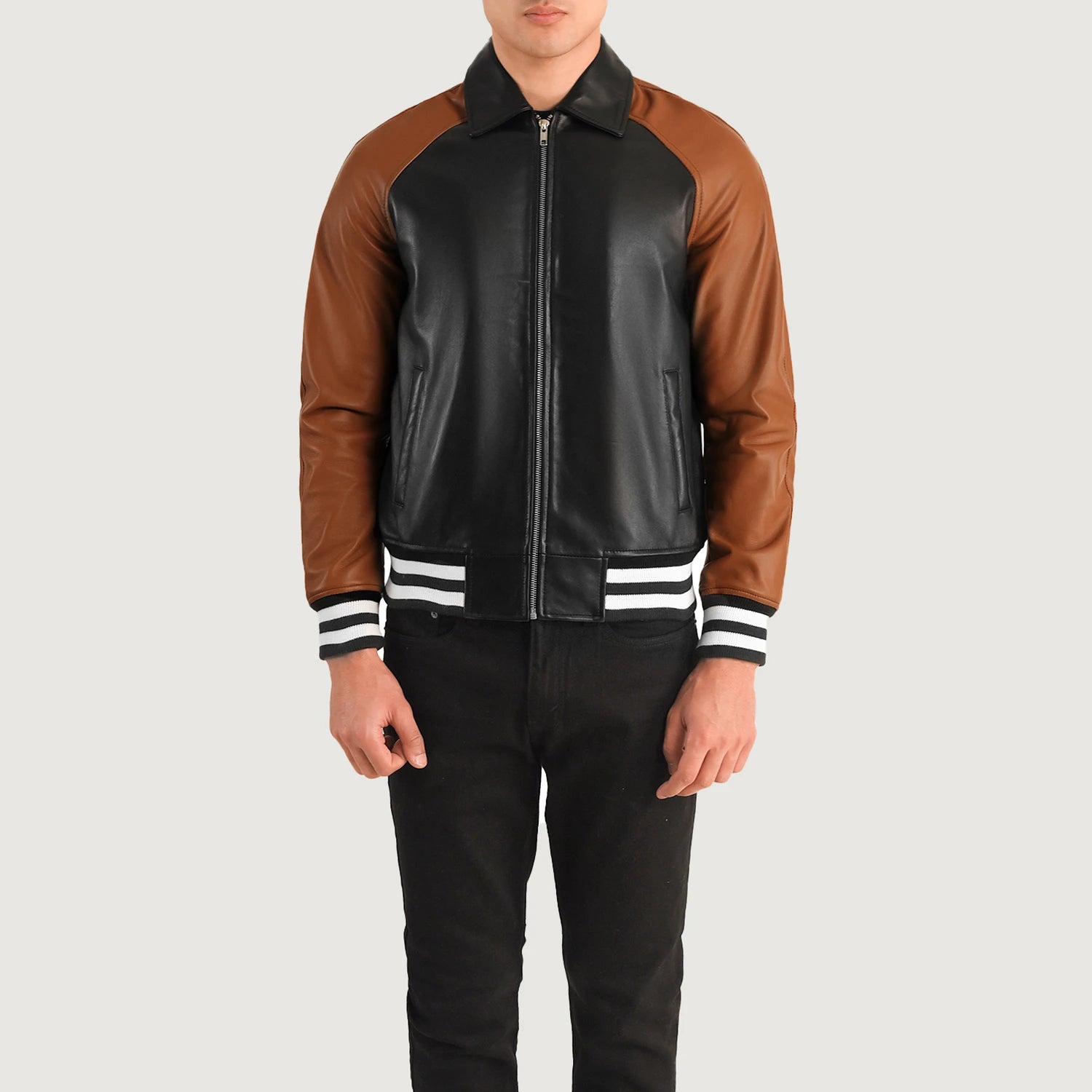 Walton Leather Varsity Jacket
