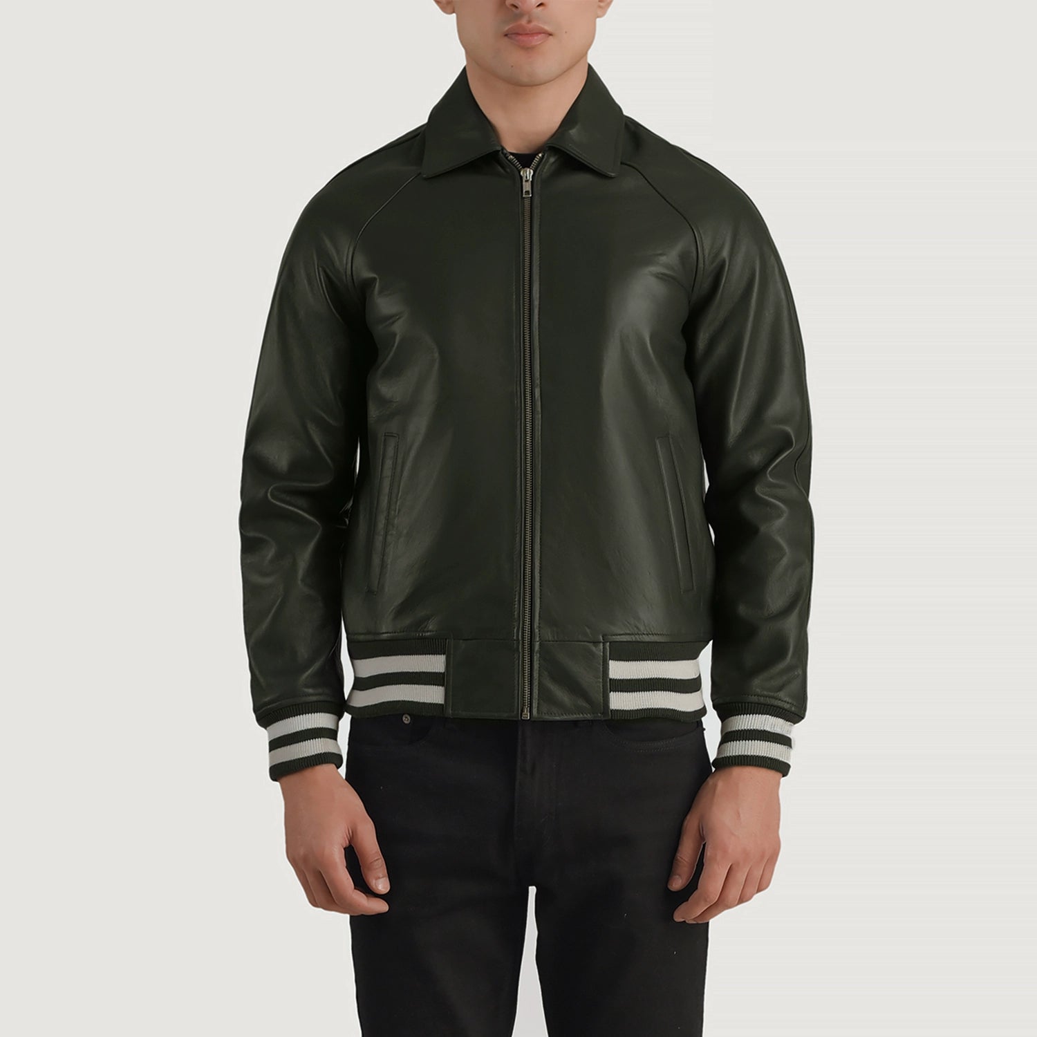 Walton Leather Varsity Jacket