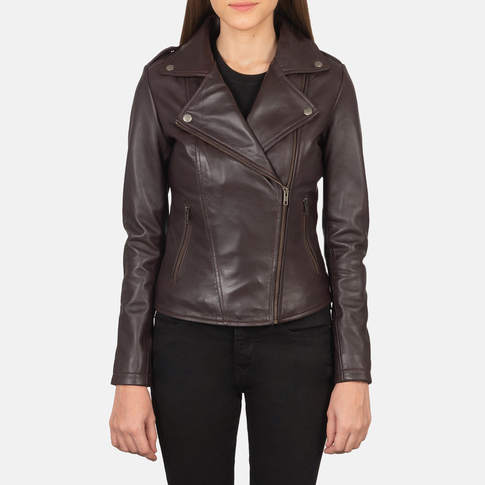 Flashback Leather Biker Jacket