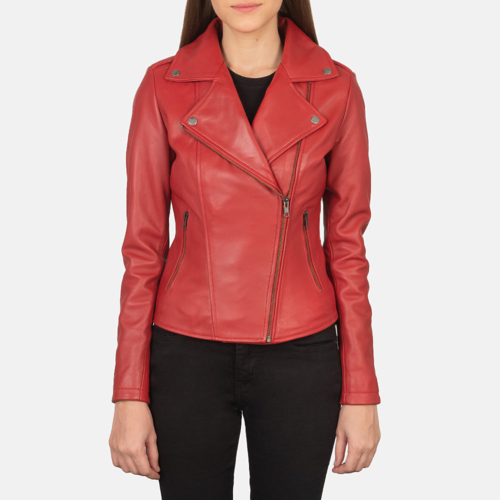 Flashback Leather Biker Jacket