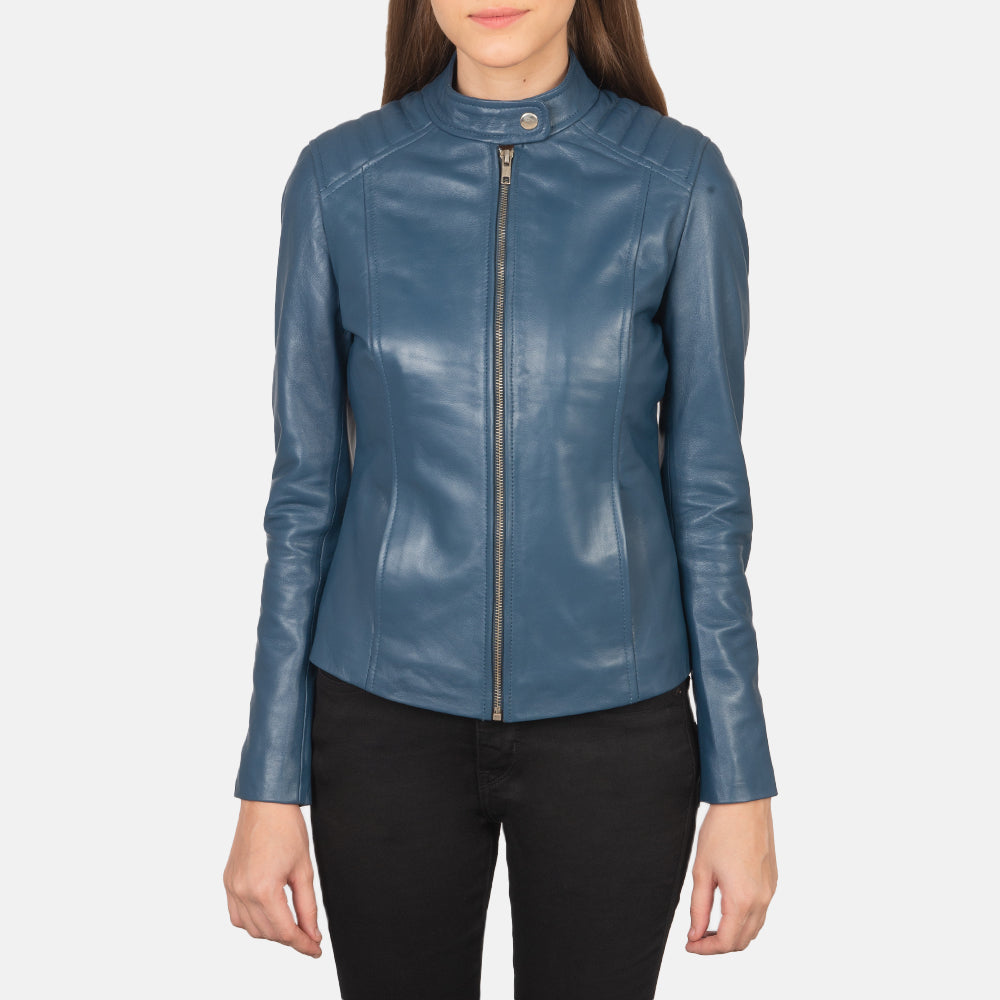 Kelsee Biker Leather Jacket