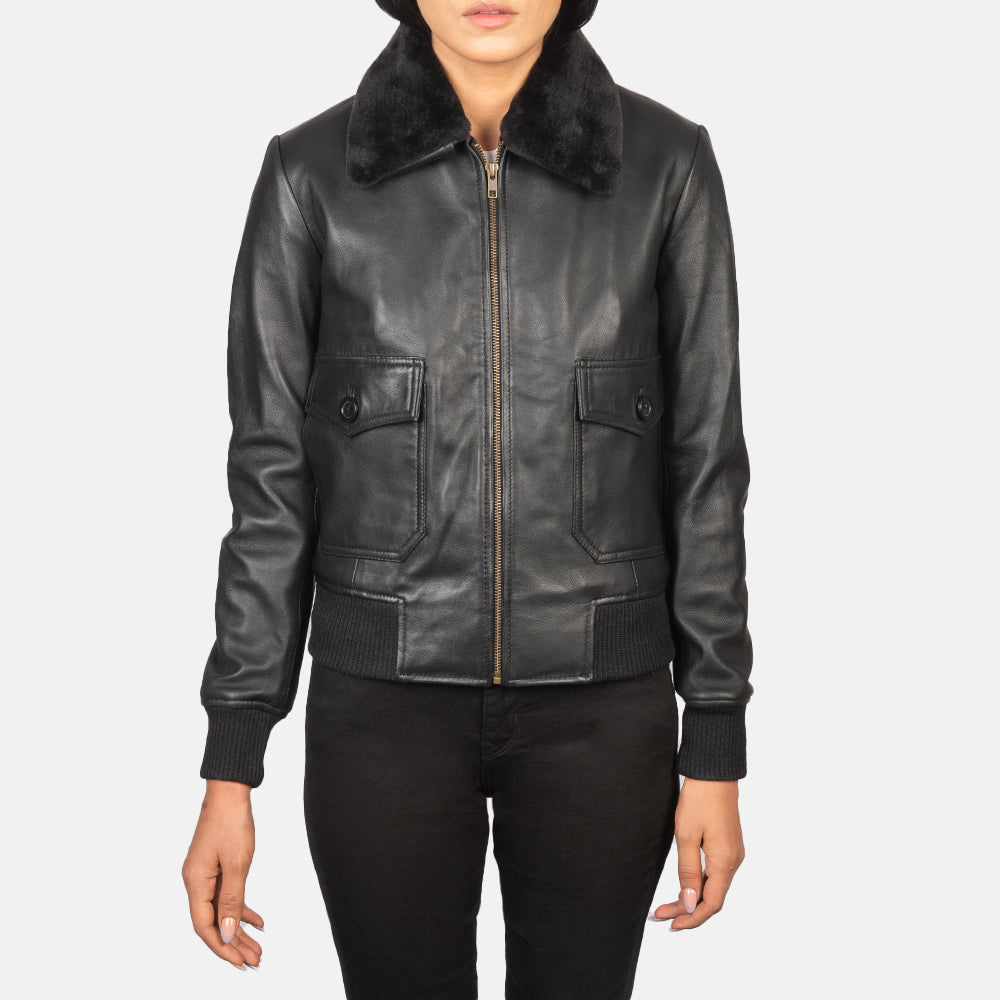 Stella G-1 Leather Bomber Jacket
