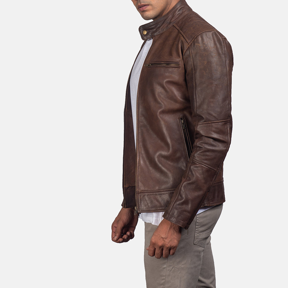 Dean Leather Biker Jacket