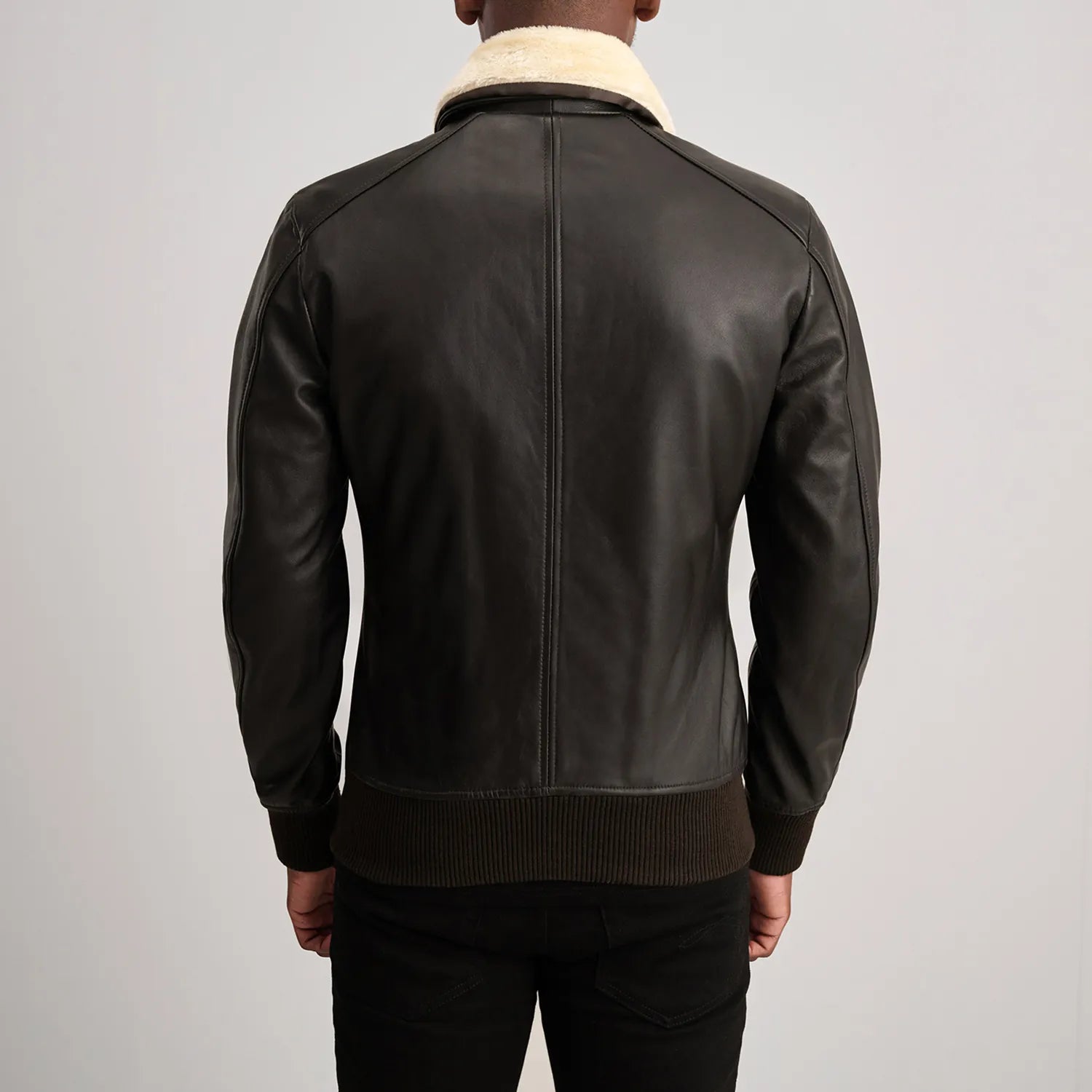 Airin G-1 Leather Bomber Jacket