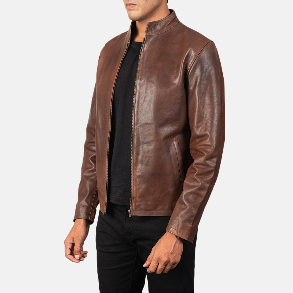 Alex Leather Biker Jacket