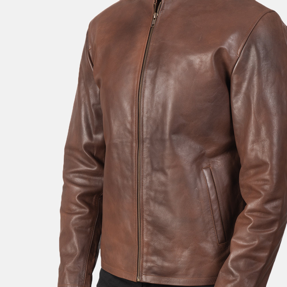 Alex Leather Biker Jacket