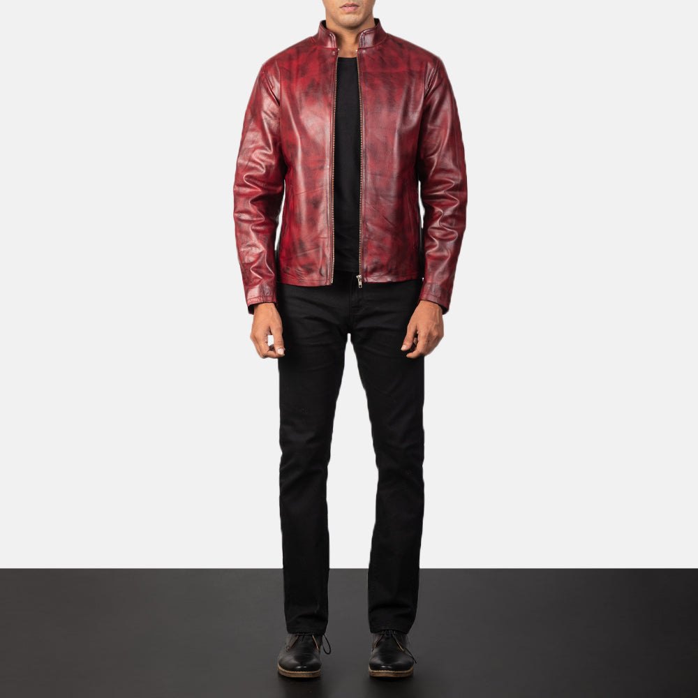 Alex Leather Biker Jacket