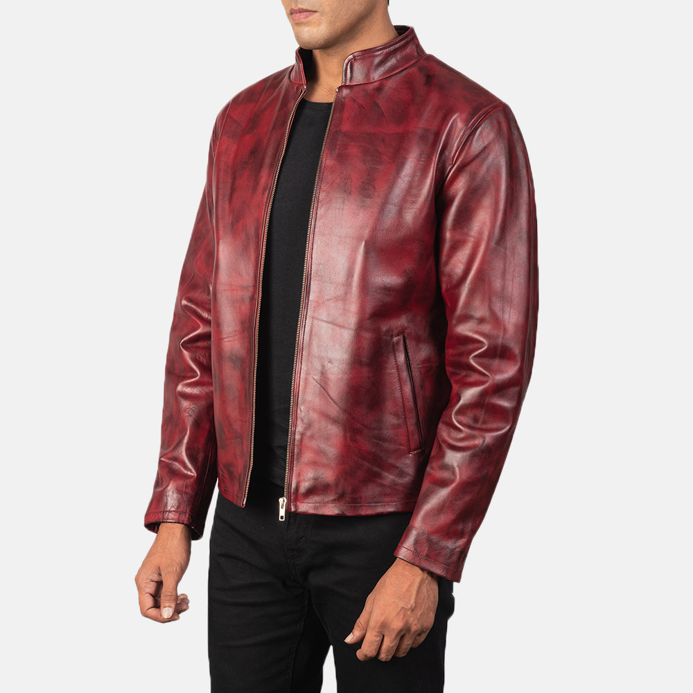 Alex Leather Biker Jacket