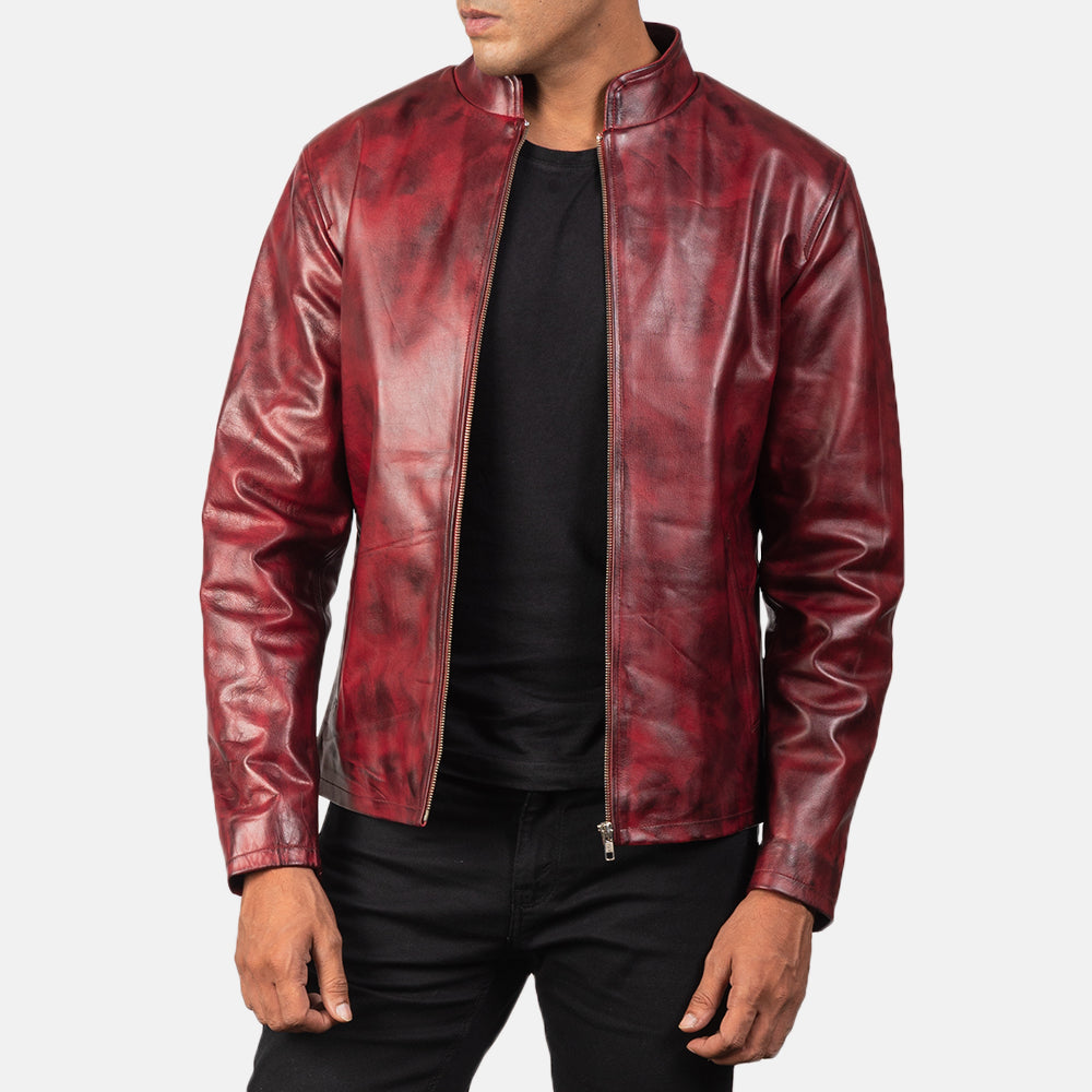 Alex Leather Biker Jacket