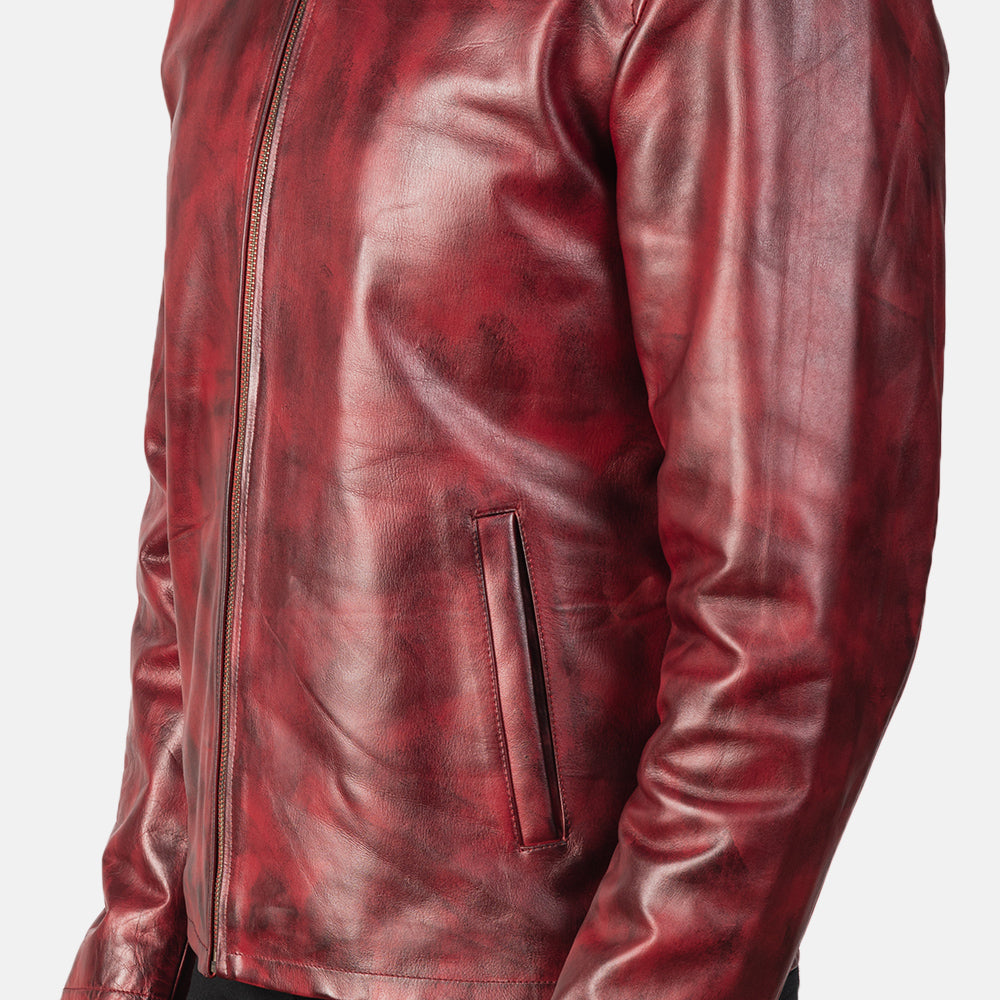 Alex Leather Biker Jacket
