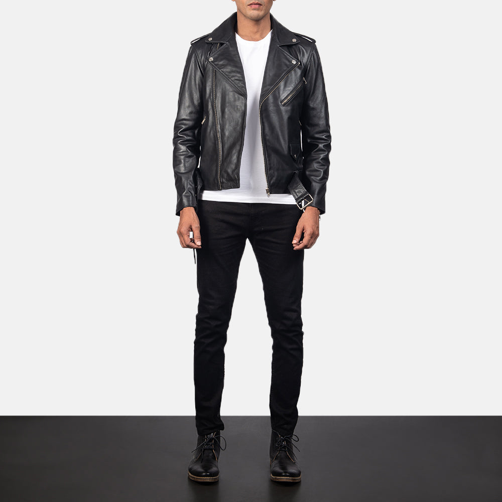 Allaric Alley Leather Biker Jacket