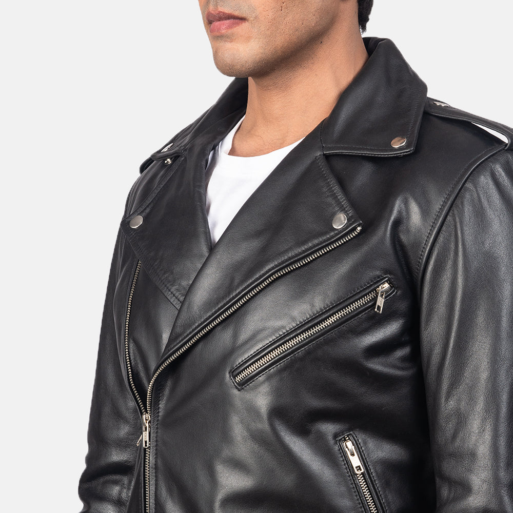 Allaric Alley Leather Biker Jacket