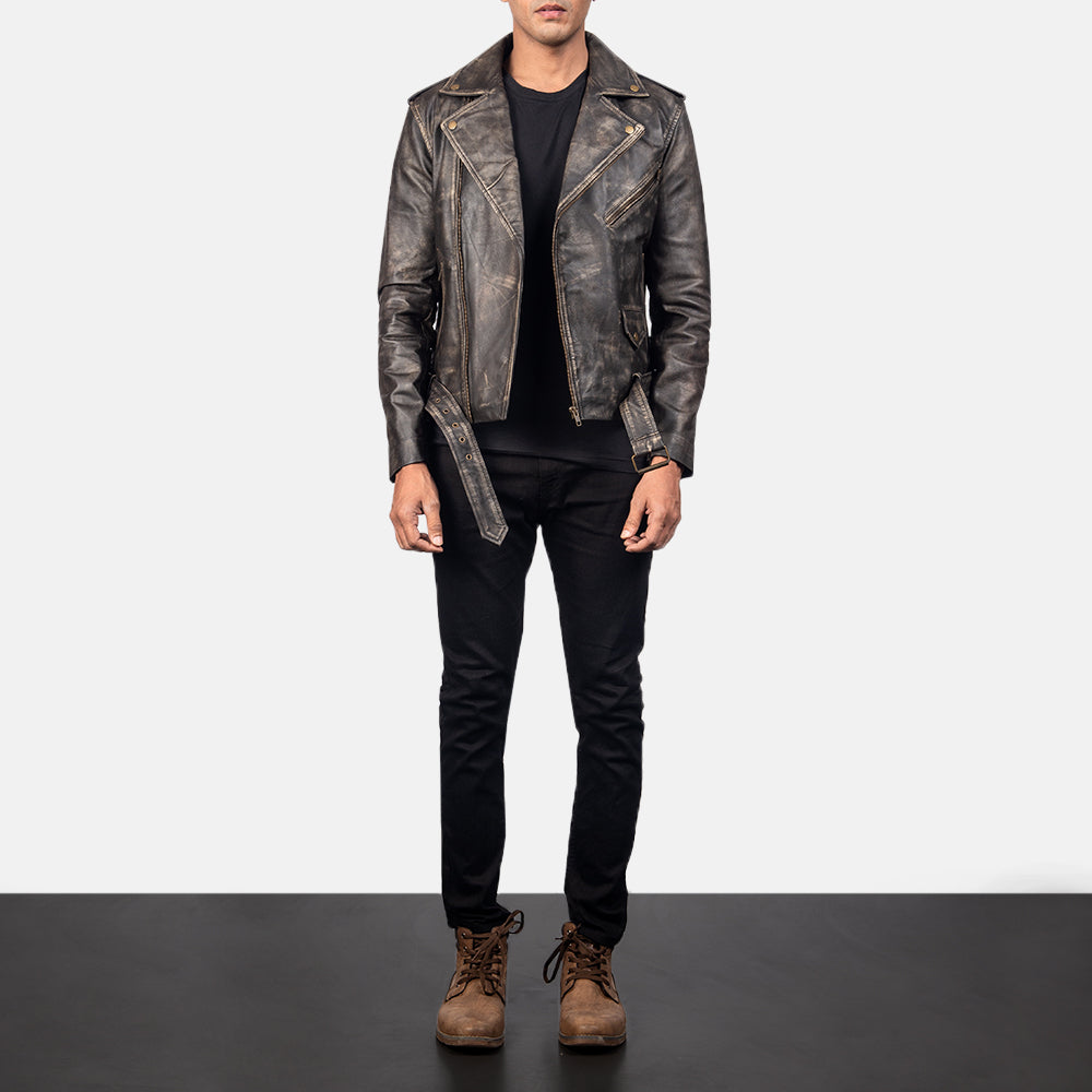 Allaric Alley Leather Biker Jacket