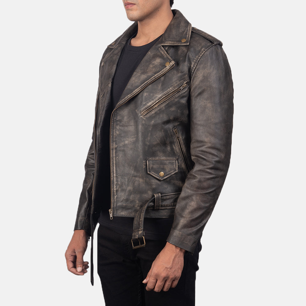 Allaric Alley Leather Biker Jacket