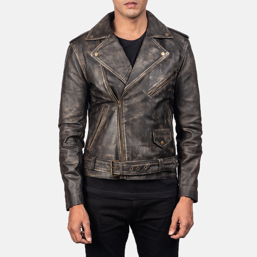 Allaric Alley Leather Biker Jacket
