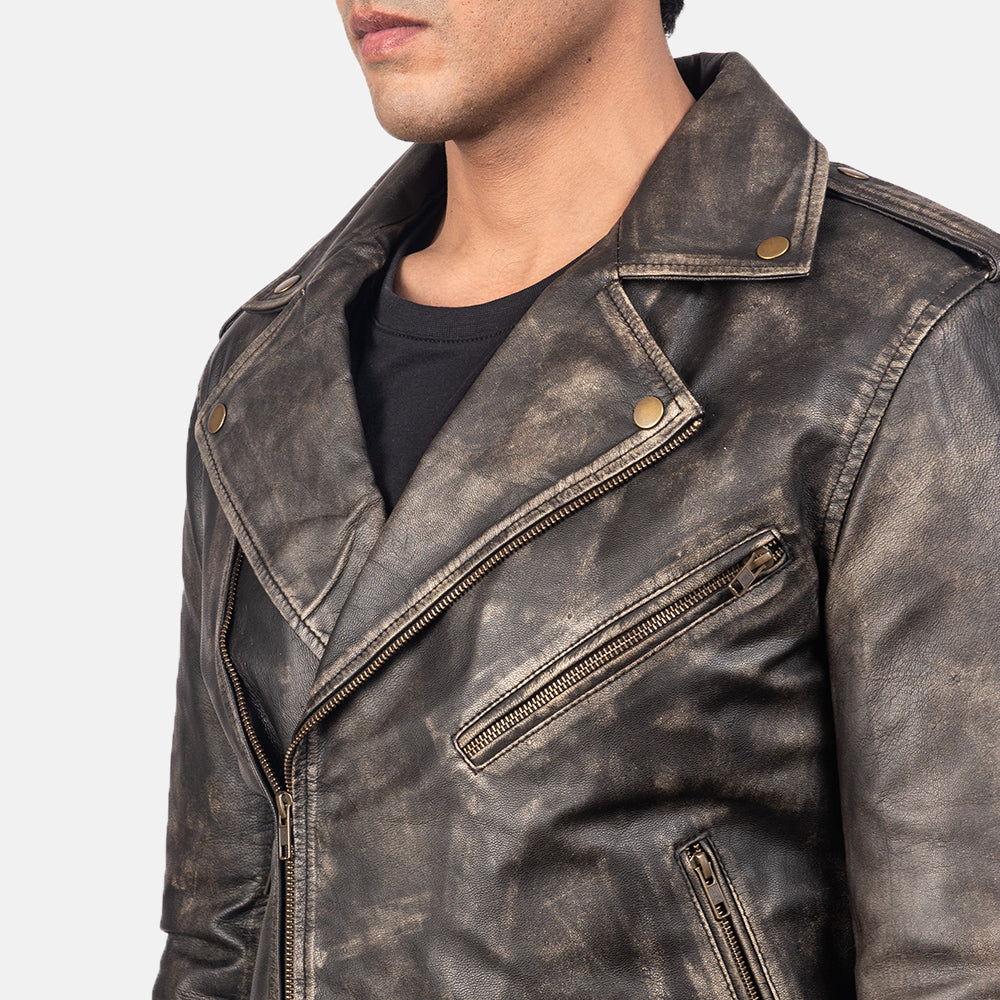 Allaric Alley Leather Biker Jacket