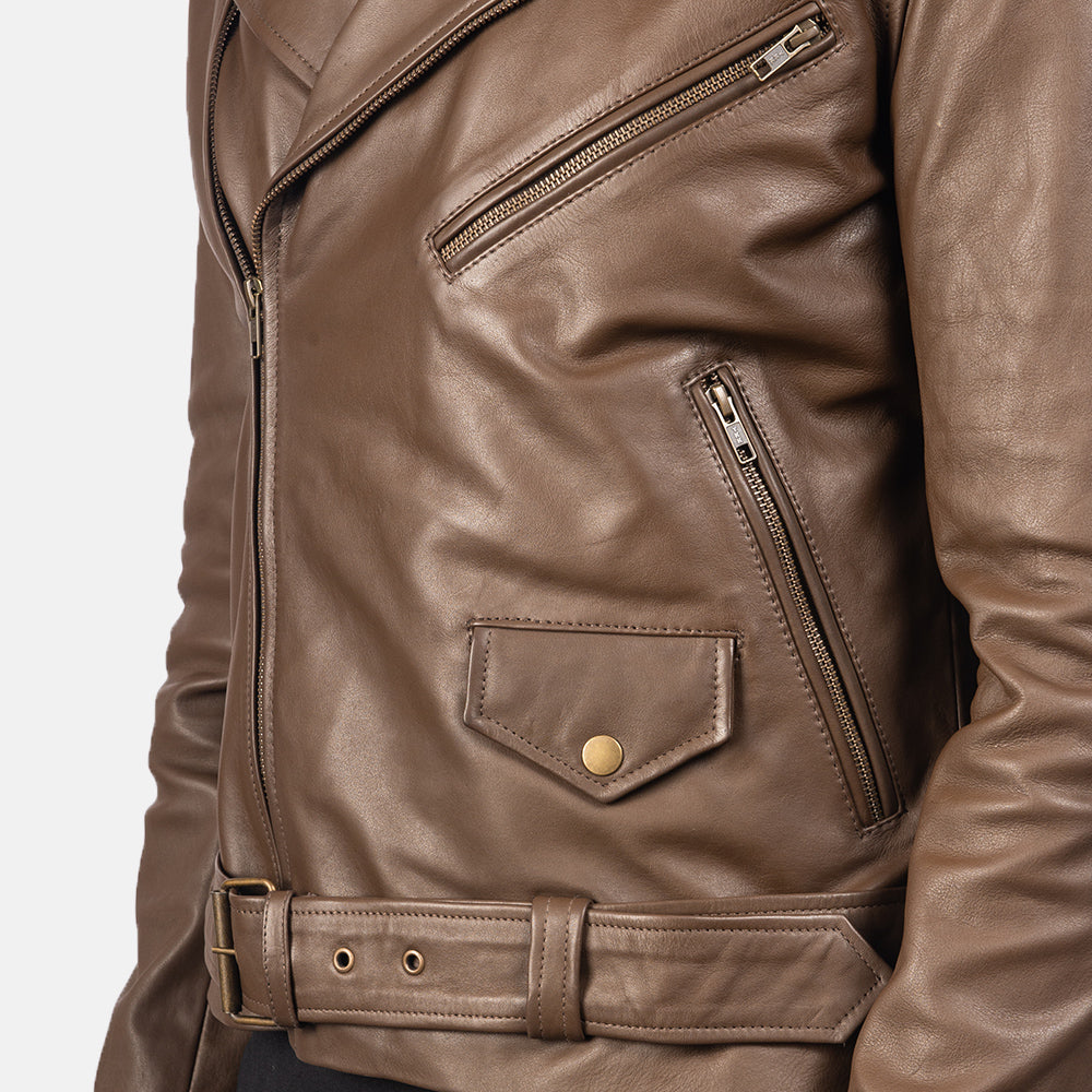 Allaric Alley Leather Biker Jacket