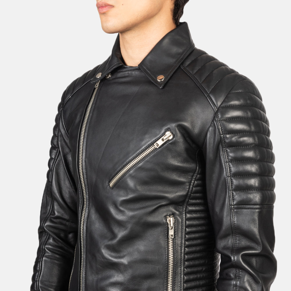 Armand Leather Biker Jacket