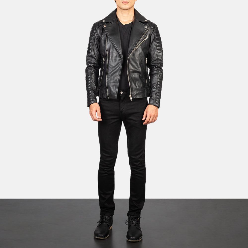 Armand Leather Biker Jacket