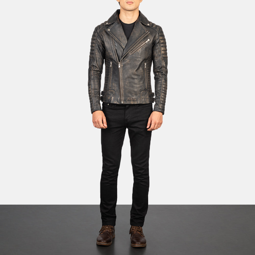 Armand Leather Biker Jacket
