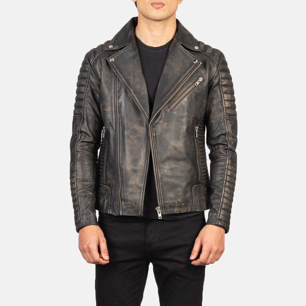 Armand Leather Biker Jacket