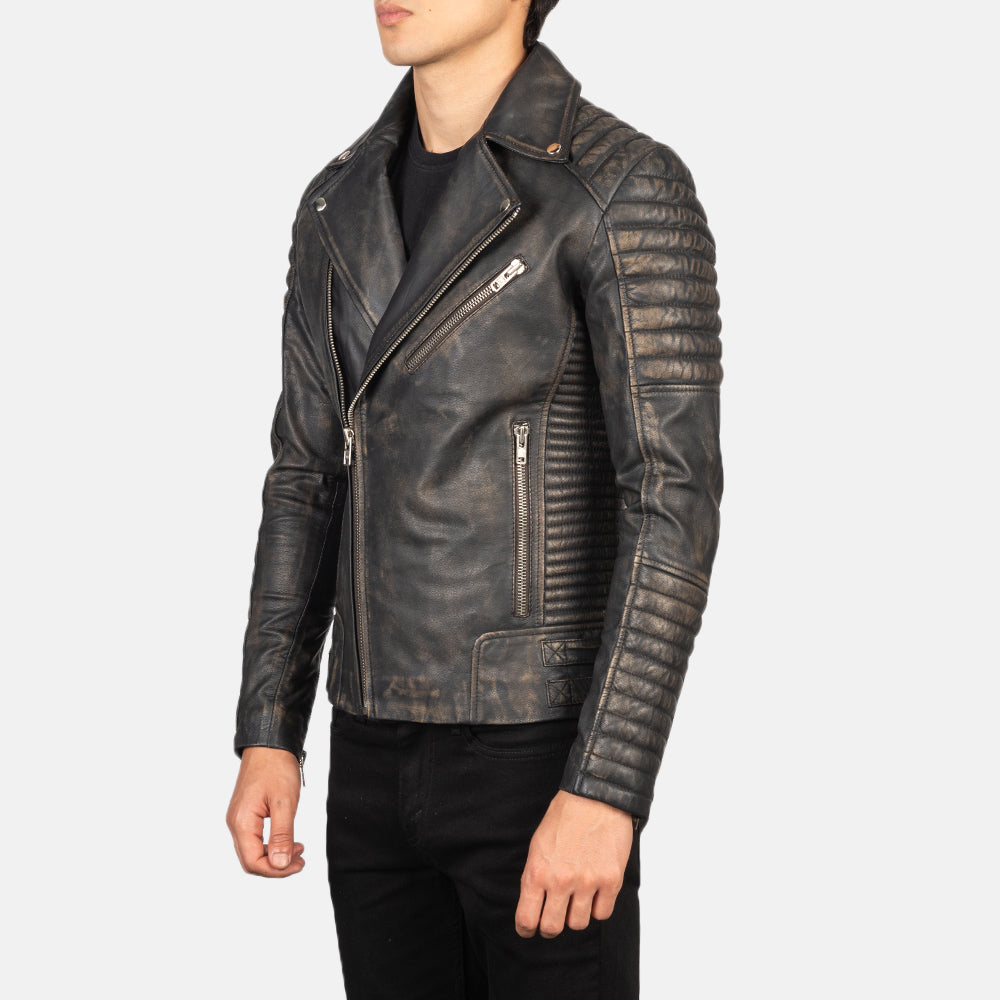 Armand Leather Biker Jacket