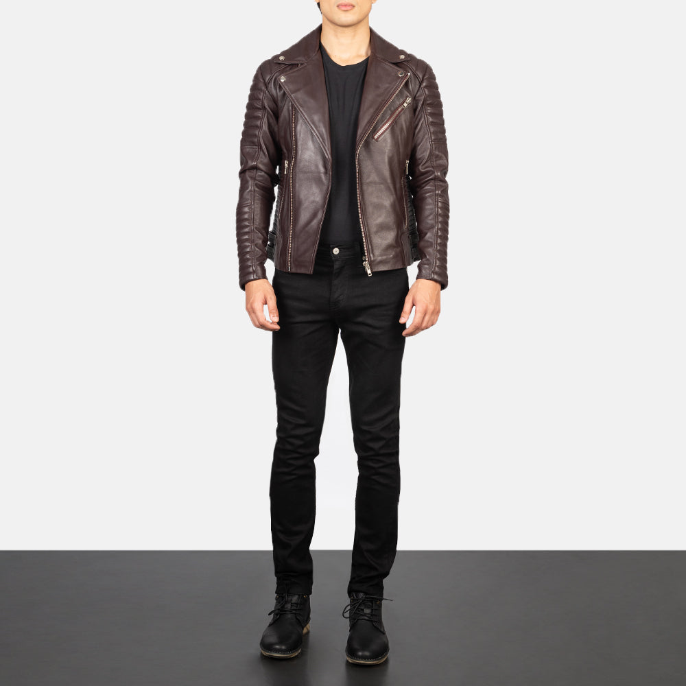 Armand Leather Biker Jacket